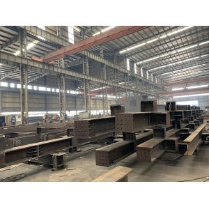 Buy cheap Q355 Light Steel Structure Beam Fabrication 18m Welding Precision Machining from wholesalers
