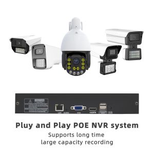 36ch Ingenic Broadcasting Function Two Way Audio h.265+ Seetong App Smart Ai