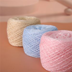Recyclable Durable Polyester Ring Spun Yarn , Multi Function Ring Spun Polyester