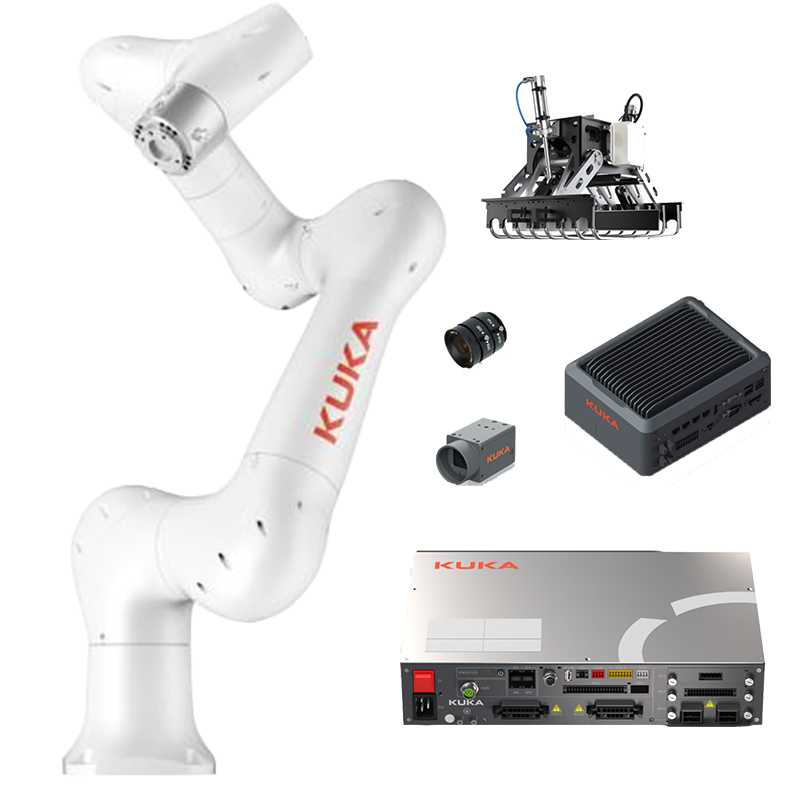 China New KUKA Collaborative Robotic Arm 3C Electronics Products High Precision Assembly Packaging Robot Workstation With Gripper on sale
