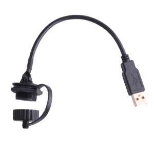 USB 2.0 A Female Connector With Shield And Cap To USB 2.0 A Usb Cables Made To