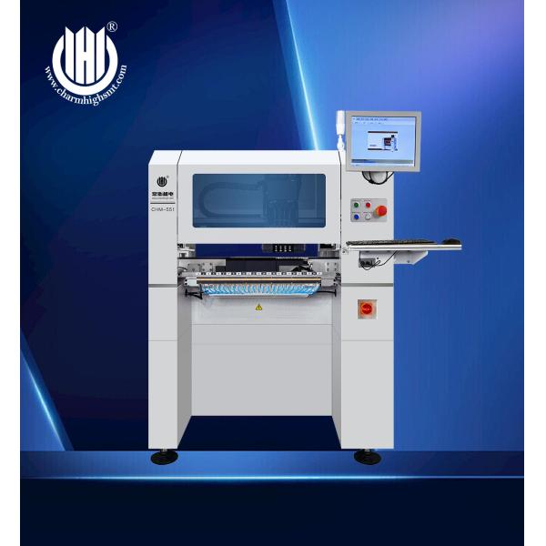 AC220V Electronic Component Placement Machine with 4 Mounting Heads and Japan