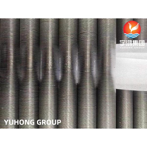 ​​ASME SB163 Monel 400 Extruded Finned Tube G Type Al Fins for Air Cooled Heat
