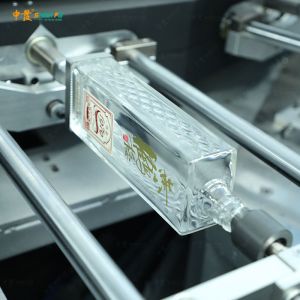 8-Color Servo Screen Printing Machine for Bottles 30-60pcs/min