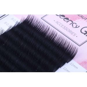 Silk Mink 7D 11mm Classic Lash Extensions 0.1mm Thickness