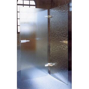 Obscure Pattern Shower Tempered Glass , Tempered Glass Bathroom