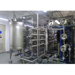 URS Reverse omosis EDI Water Treatment with distribution loop Pasteurized