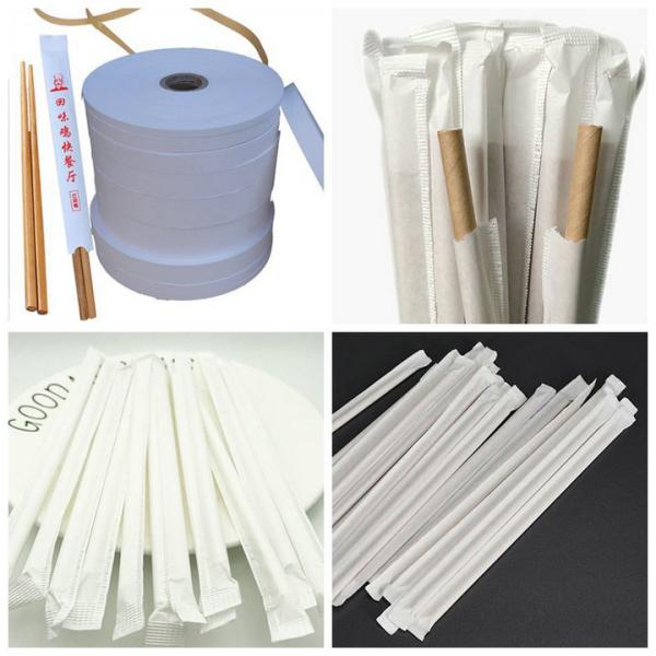 Smoothness 53mm 28gsm White Kraft Paper For Plastic Straw Wrapping Smoothness 53mm 28gsm White Kraft Paper For Plastic Straw Wrapping