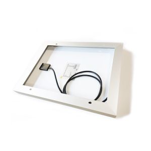 Small 25W Monocrystalline Solar Module High Transmission Tempered Glass IP65