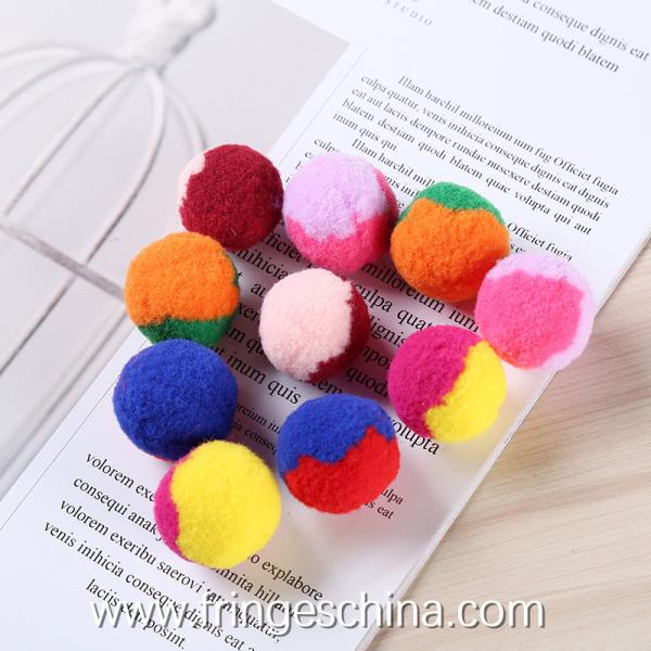 Wholesale Colorful DIY Multicolored Pom Pom Ball For Costume Christmas Decoration