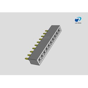 China Female header, PCB Mount Receptacle, Vertical, Board-to-Board, 10 Position, 2.0mm Pitch, single row, Gold Flash, DIP on sale China Female header, PCB Mount Receptacle, Vertical, Board-to-Board, 10 Position, 2.0mm Pitch, single row, Gold Flash, DIP on sale