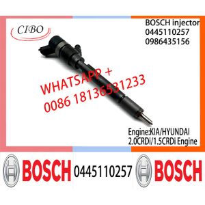 BOSCH injetor 0445110257 0986435156 Common fuel Injector 0445110257 0986435156