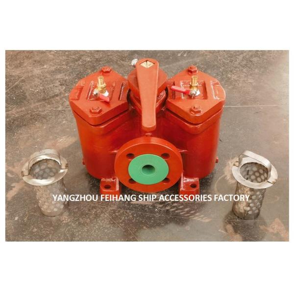 Technical Parameter Table For Duplex Oil Filter Double Oil Strainers Model AS32 Cb/T425-94 Body Cast Iron With Filter