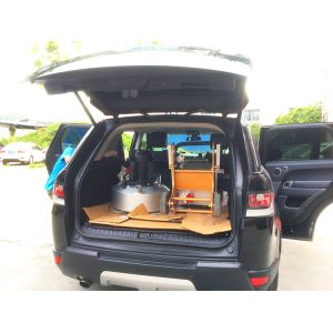 220kg Granite Grinding Machine With 3 Pieces Grinding Plate And 10.6L Water Tank