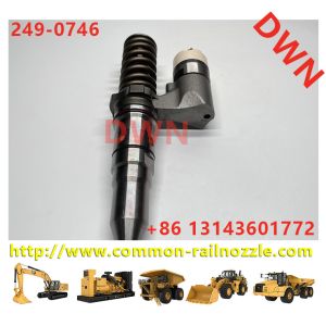 249-0746 Common Rail 3152B Diesel Engine Fuel Injectors 10R-2826 10R-2827