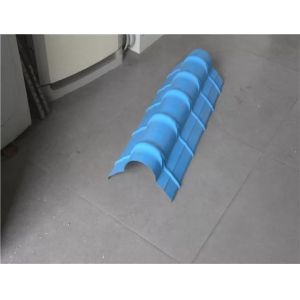 Roof Making Machine Ridge Cap Roll Forming Machine With Hydraulic Cutting