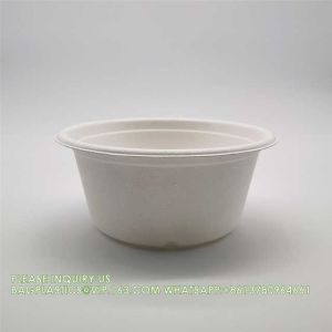 Eco Friendly Bowls 100% Compostable Disposable Biodegradable Sugarcane Bagasse