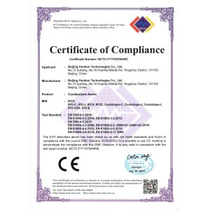 Beijin Honkon Technologies CO.，Ltd Certifications