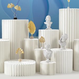 Roman Wedding Columns Paper Roman Pillar Folding Paper Pillar Column With