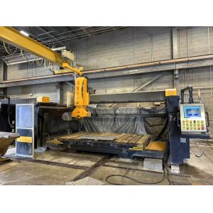 5-Axis Multifunctional Intelligent Bridge Saw Precision Cutting For Stone Marble