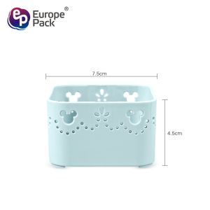 Smaller Mickey Mouse hollow-out pattern Reusable Plastic storage box food