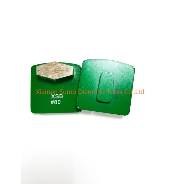 Quality Professional  Concrete Grinding Block  Hexagon Segment Diamond Grinding Disk for sale