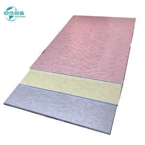 Gloss Surface Treatment Aluminum Composite Panel Wall Cladding