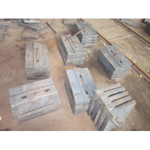 Industrial Cr26 Grinding Mill Liners High Abrasion Performance