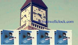movement for tower clocks,movement for clock towers,mechanism for tower clock