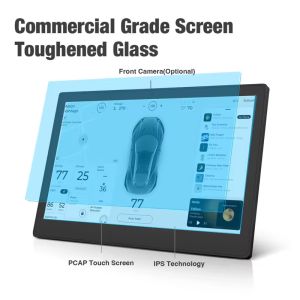 High Brighness 24 Inch Wall Mounted Advertising Display RK3399 POE Android