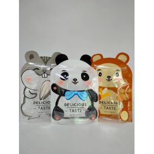 Glossy Stand up Packaging Bags Customized Bags with Special Shape