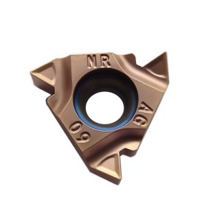 Carbide Ag60 Threading Insert , 16IR AG55 Internal Threading Inserts