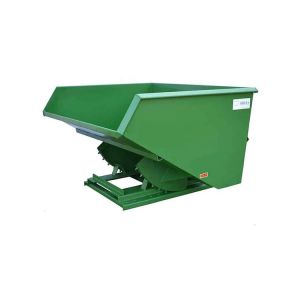 Medium Duty Steel Self Dumping Hopper Stackable For Construction