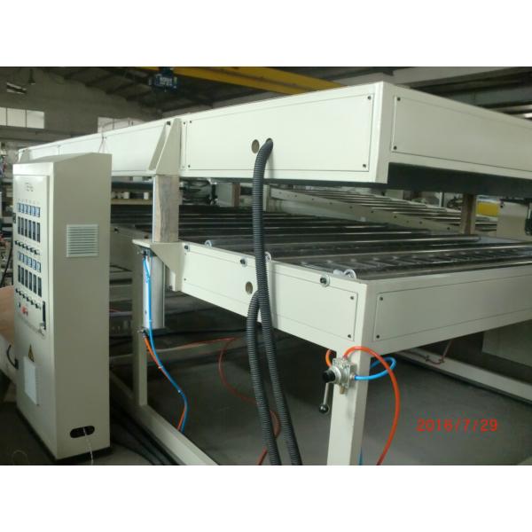 Multiwall UV Protected Plastic Sheet Extrusion Line For PC Hollow Sheet / Roofing Sheet