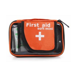 China Foldable First Responder Medicine Pouch Kit Transparent Mesh For Emergency on sale