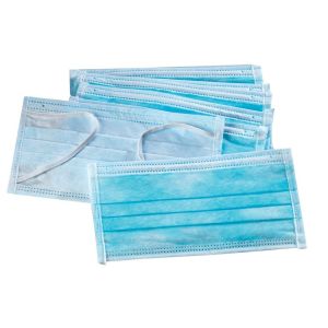 China Middle Melt Blown Fabric Surgical Medical Mask Breathable Hygiene Environments on sale