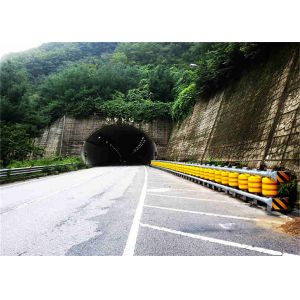 EVA Highway Safety Roller Barrier Galvanized Customized Length