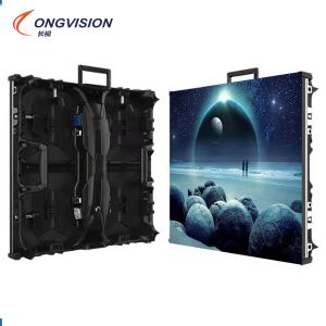Rental Flexible 500X500 Cabinet SMD LED Display 6500cd/m2 Brightness