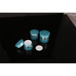 hand lip crystal pump empty square white Screen Printing Airless 30ml Cosmetic