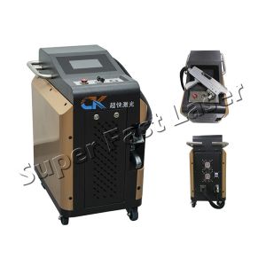 Professional Handheld Laser Cleaning Machine For Precision Parts , Oil Removal