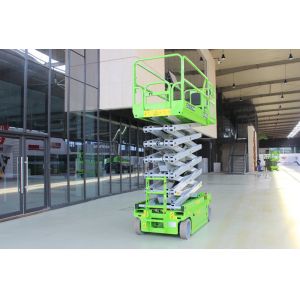 Wholesale Open Hydraulic System 3.5km/H 11.8m Scissor Sky Lift Platform from china suppliers
