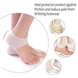 Ankle Sleeve OEM Silicone Heel Protector，Silicone Rubber Sleeving Soft