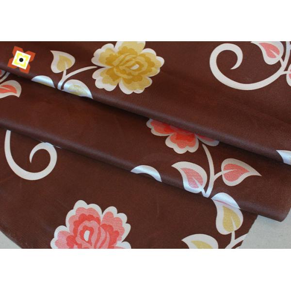 100% Polyester Warp Knitted Printed Mattress Quilted Fabric Tear Resistant