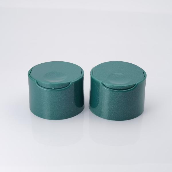OEM 24MM Double Wall Disc Top Cap For Lotion Bottle