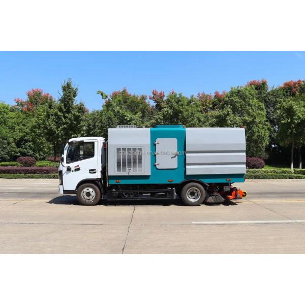 City Dust Cleaning Sanitation Customizable Dongfeng 4x2 Road Sweeper with Custom's Requirement and Pure Electric Power