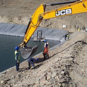 Landfill Aquaculture Geomembrane Tank for Artificial Lakes Length 50m-100m or