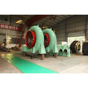 Voltage Water Turbine Generator with Custom Color Brushless Excitation Air/Water