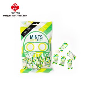 Wholesale Sugar Free Mint Flavoured Candy In Bag Pack 100G Lemon &amp; Lime Flavor from china suppliers