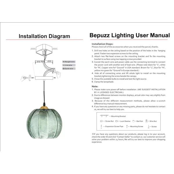 Luxury Bedroom Lamp Decor Luminaire Nordic Modern Leaf Glass Pendant Light(WH-GP-172)