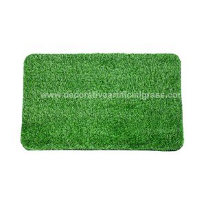Polyurethane Backing Artificial Fake Grass Decor Carpet For Balcony Anti-UV